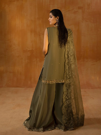 Allure | Wedding Wear Silk Embellished Sharara