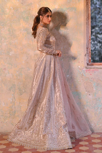 Qalamkar | Gotta Embroidered Lehenga with lace