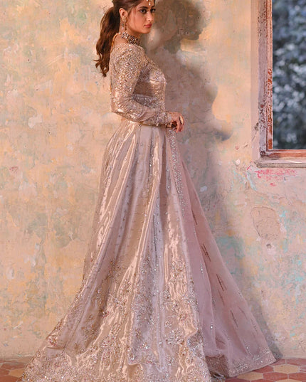 Qalamkar | Wedding Wear Gotta Embroidered Lehenga