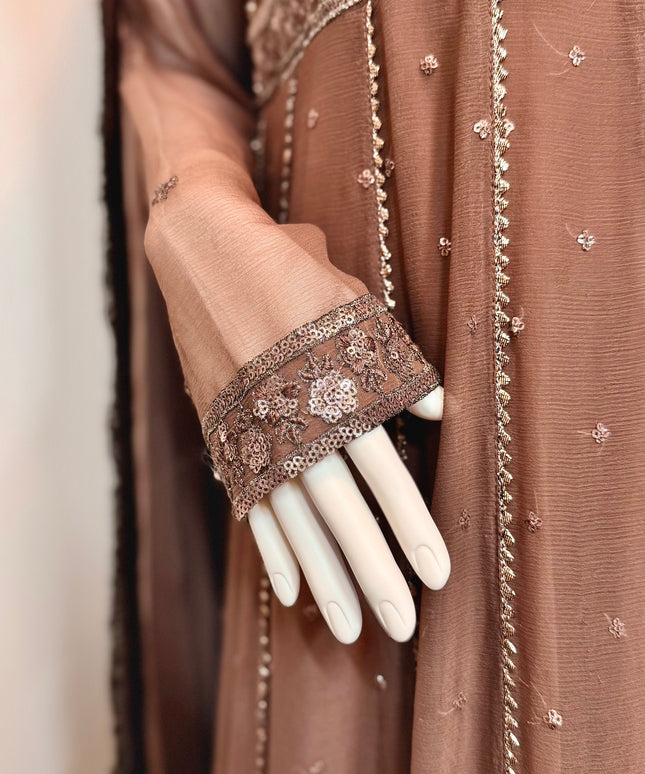 Asim Jofa Luxury Embroidered Peshwas Maxi