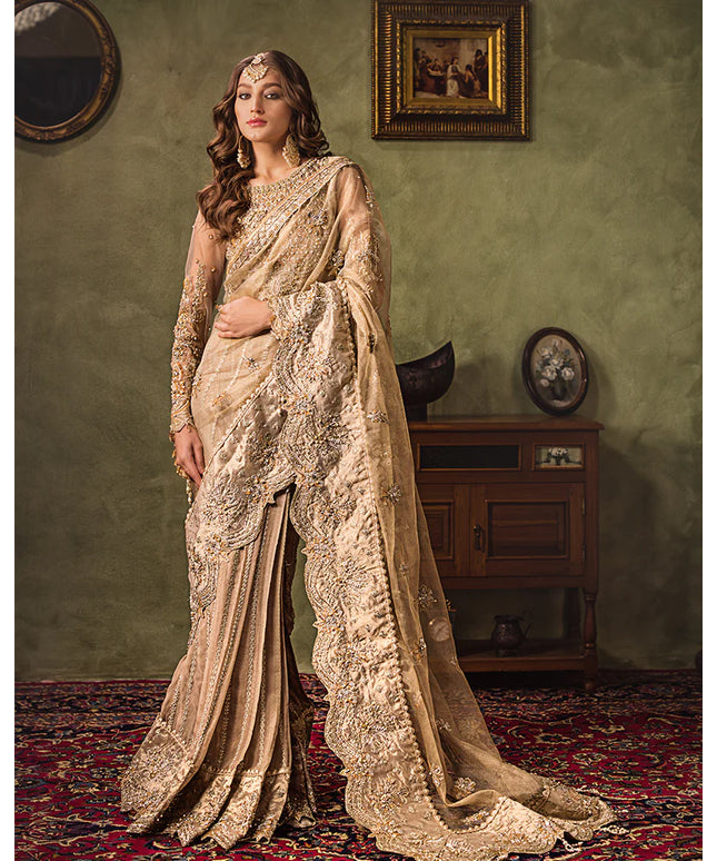Nazneen | Wedding Wear Embellished Saree