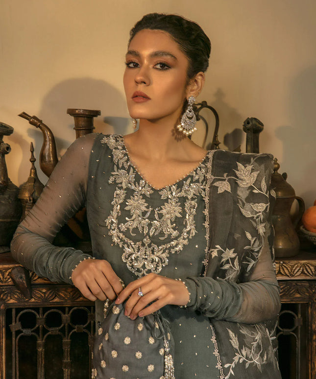 Faiza Saqlain | Embellished Mulkesh Churidar Dress