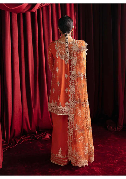 Qalamkar | Gotta Embroidered Sharara
