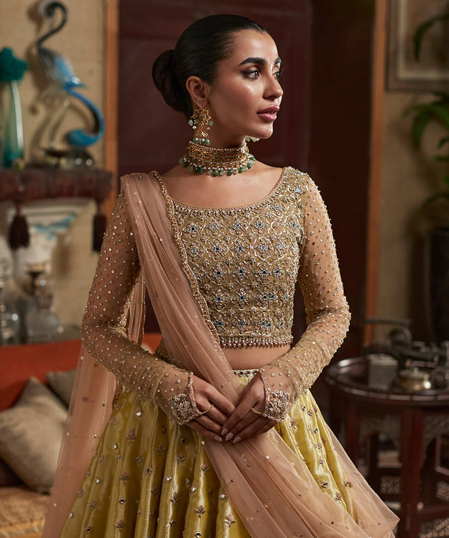 Faiza Saqlain | Wedding Wear Embellished Lehenga Choli