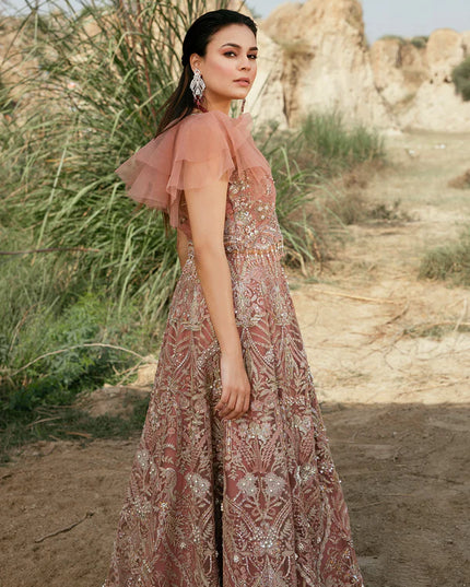 Stella | Rose Pink Embellished Co Ord Dress