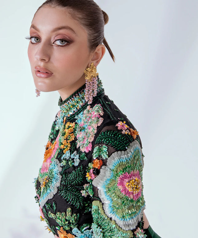 Hussain Rehar | Wedding Wear Embellished Lehenga Choli