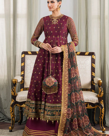 BAROQUE | Embroidered Chiffon Lehenga