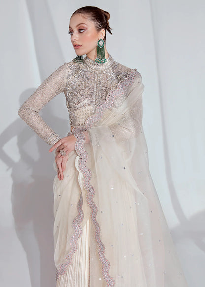Hussain Rehar | Wedding Wear Embellished Saree