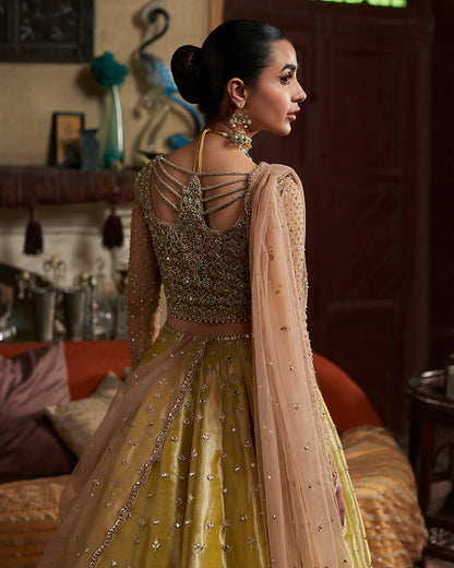 Faiza Saqlain | Wedding Wear Embellished Lehenga Choli