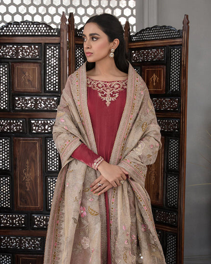 Faiza Saqlain | Embroidered Velvet Festive Wear