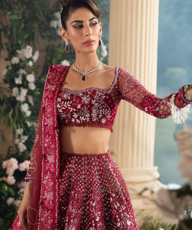 Joie De Vivre | Wedding Wear Embellished Lehenga Choli