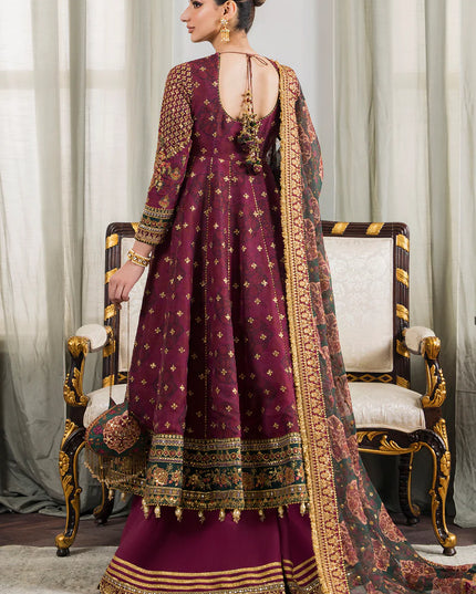BAROQUE | Embroidered Chiffon Lehenga