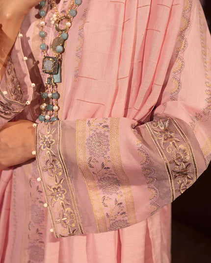 Nishat Linen Printed Embroidered Suit 