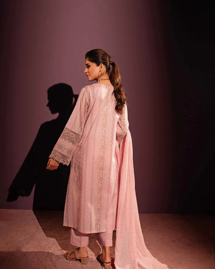 Nishat Linen Printed Embroidered Suit 