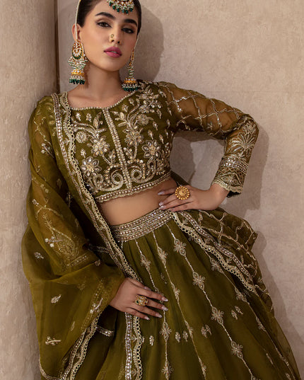 Maya | Wedding Wear Embellished Lehenga Choli