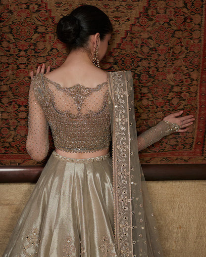 Faiza Saqlain | Wedding Wear Embellished Lehenga Choli