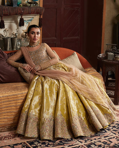 Faiza Saqlain | Wedding Wear Embellished Lehenga Choli