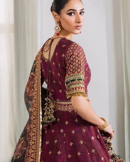 BAROQUE | Embroidered Chiffon Lehenga