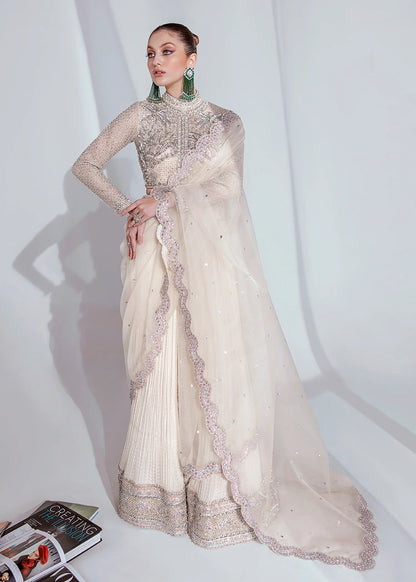 Hussain Rehar | Wedding Wear Embellished Saree