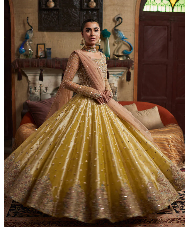 Faiza Saqlain | Wedding Wear Embellished Lehenga Choli