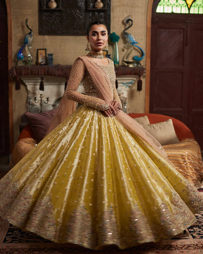 Faiza Saqlain | Wedding Wear Embellished Lehenga Choli