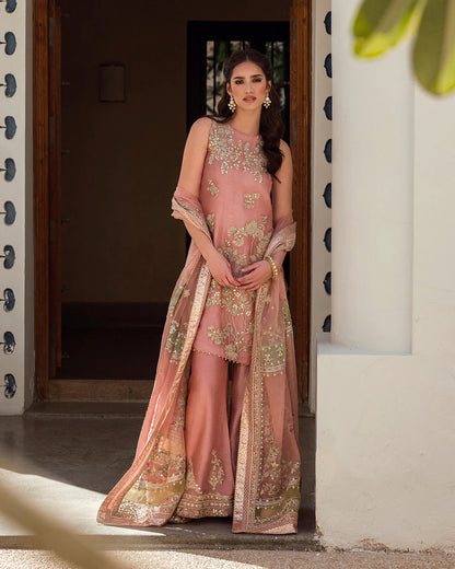 Faiza Saqlain | Embroidered Korean Raw Silk