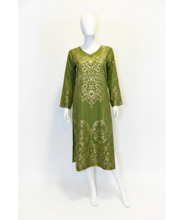 Olive Elegance Everyday Kurti