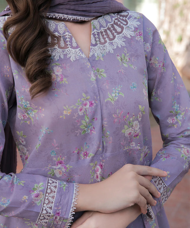 Women's Floral Lawn Dress