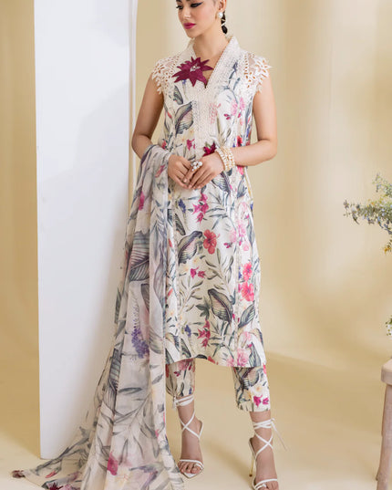 Trumpet | Printed Floral Lawn