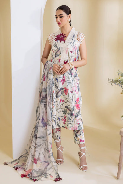 Trumpet | Printed Floral Lawn