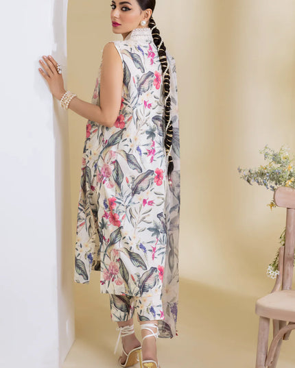 Trumpet | Printed Floral Lawn