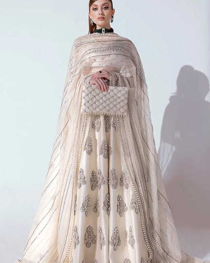 Hussain Rehar | Wedding Wear Embellished Lehenga Choli