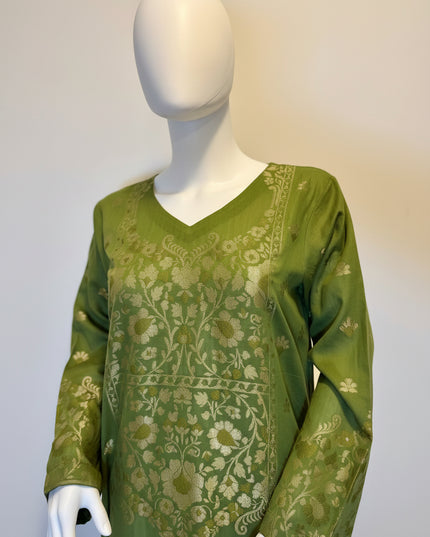 Olive Elegance Everyday Kurti