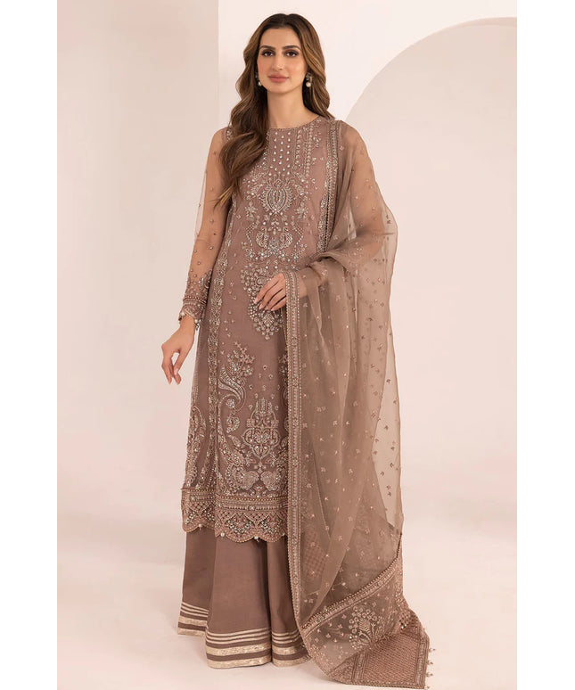 Minal | Festive Wear Embroidered Net Sharara