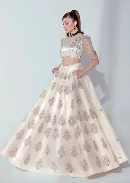 Hussain Rehar | Wedding Wear Embellished Lehenga Choli