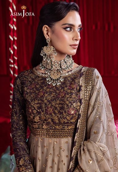 Asim Jofa | Peshwas Chiffon Gown