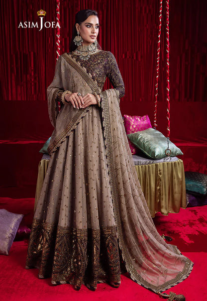 Asim Jofa | Peshwas Chiffon Gown