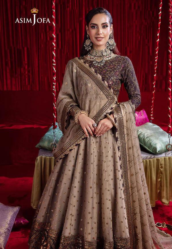 Asim Jofa | Peshwas Chiffon Gown