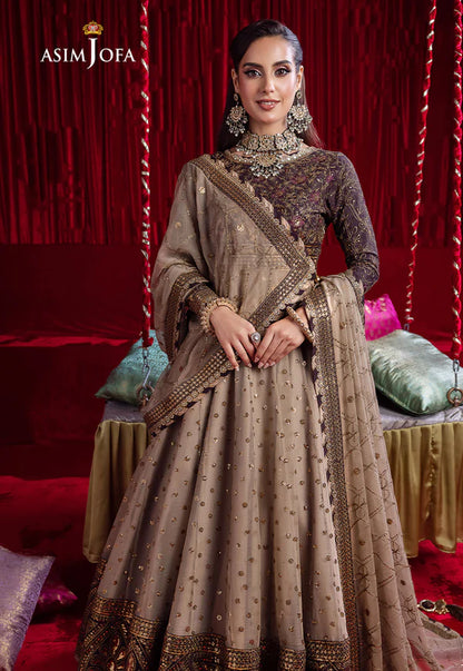 Asim Jofa | Peshwas Chiffon Gown