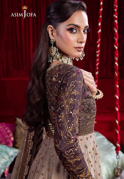Asim Jofa | Peshwas Chiffon Gown