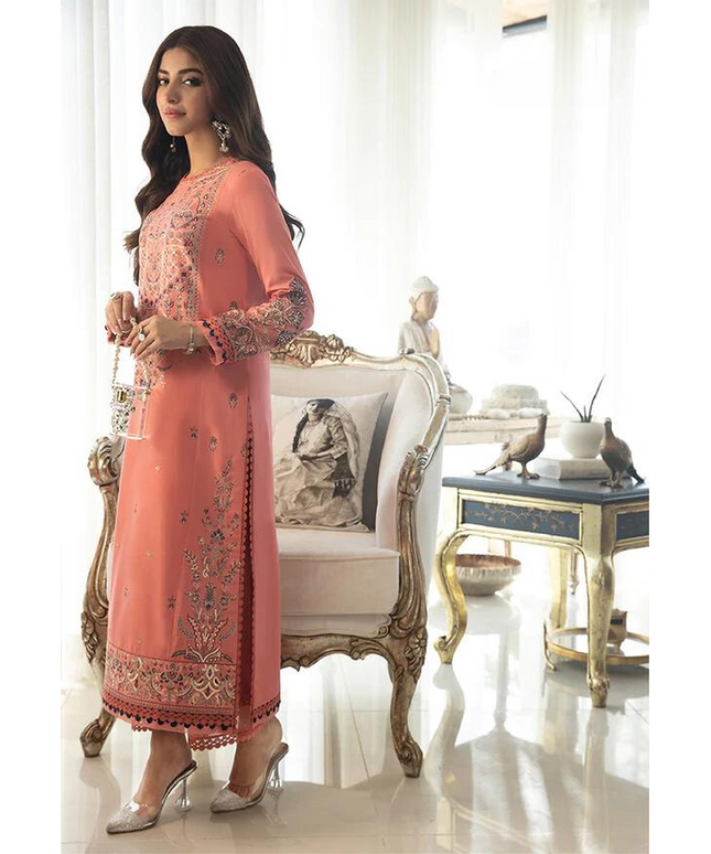 Women's Heavy Embroidered Dress 