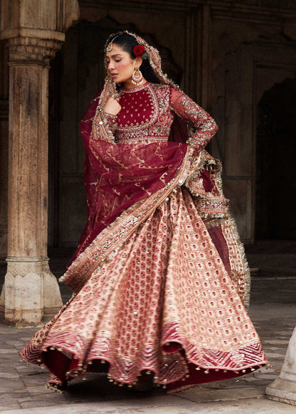 Hussain Rehar | Embroidered Silk Churidar