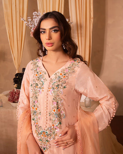 Amani | Embellished Silk Dress