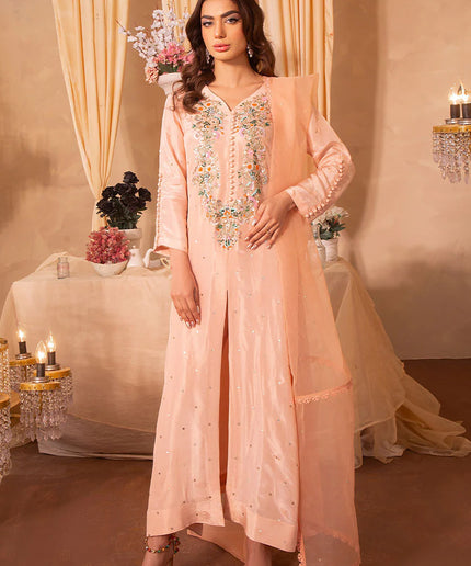 Amani | Embellished Silk Dress