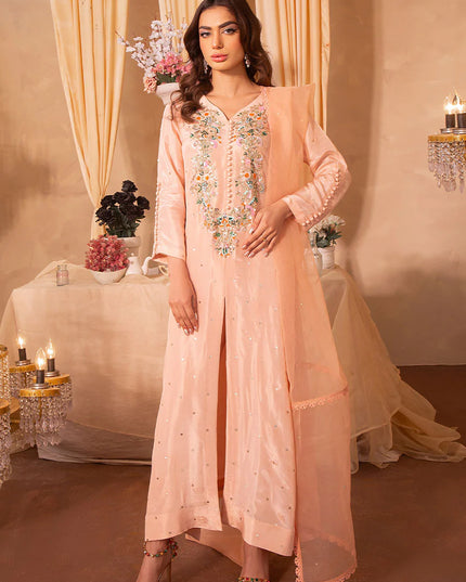 Amani | Embellished Silk Dress