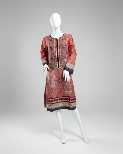 Rosewood Floral Embroidered Tunic