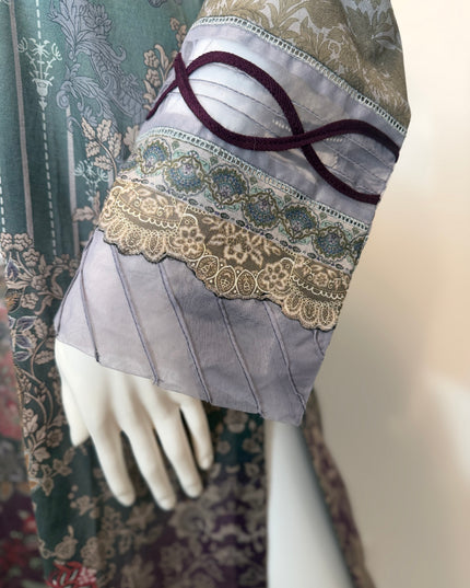 Sage Mist Embroidered Lawn Kurta