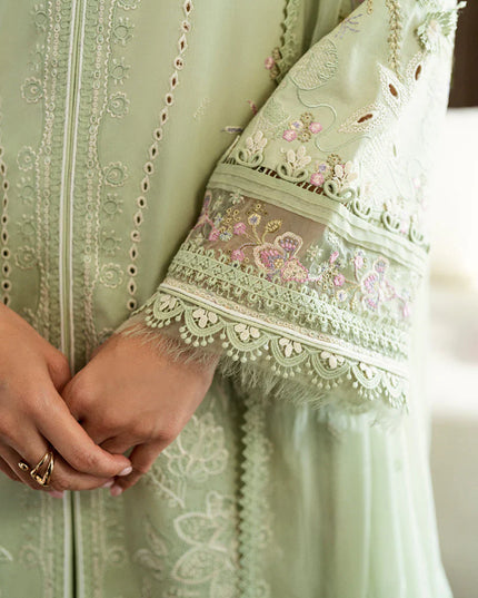 Qalamkar | Chikankari Embroidered Lawn Suit