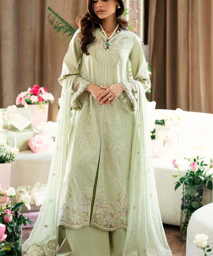 Qalamkar | Chikankari Embroidered Lawn Suit