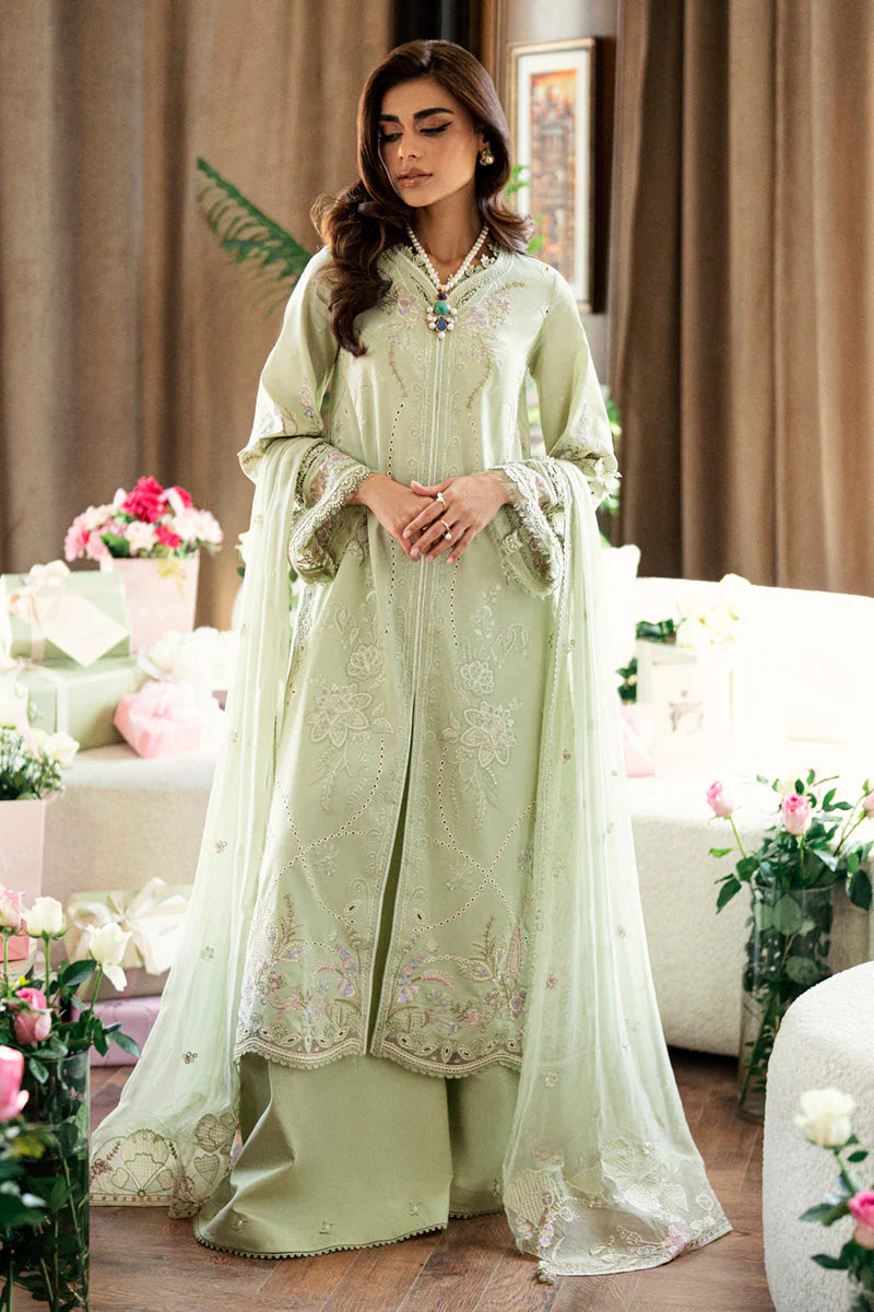 Qalamkar | Chikankari Embroidered Lawn Suit